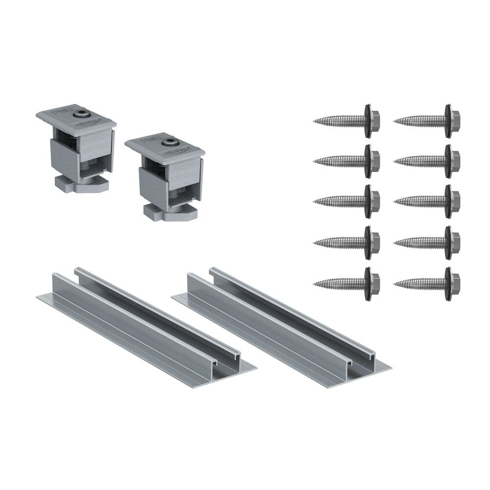 Representative Solar Mounting Structure used in a solar installation